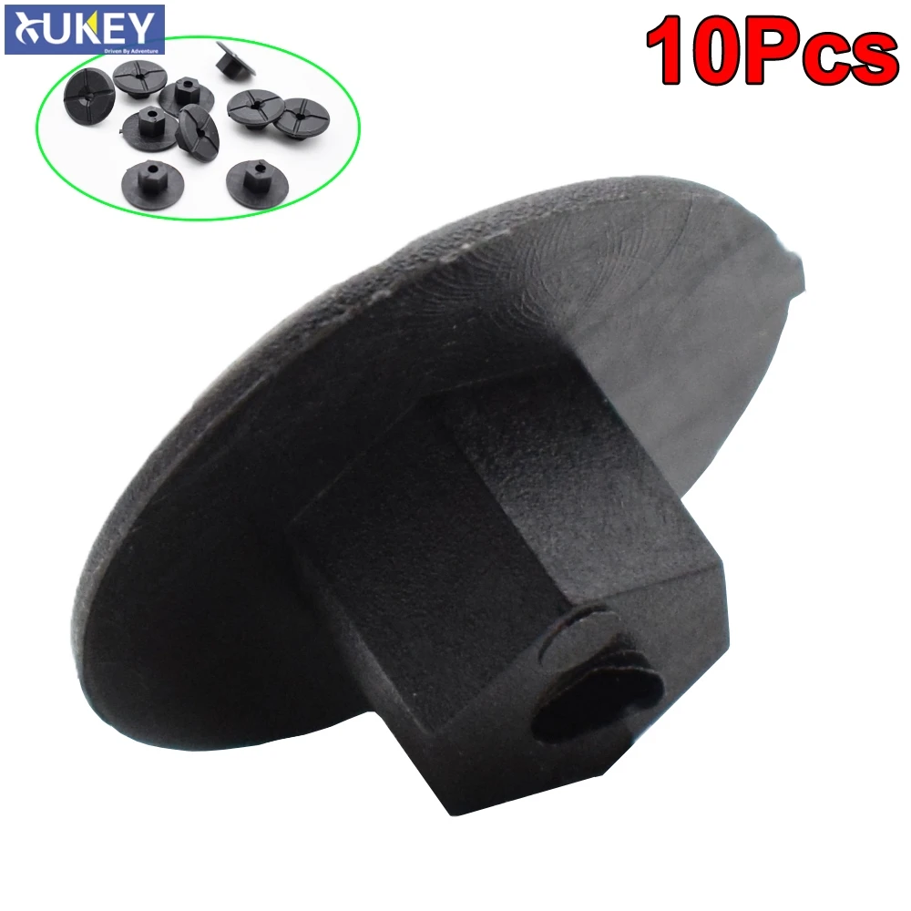 10pcs 4mm автомобилей Fender факелы брызговики брызговик колеса Arch Бампер панель