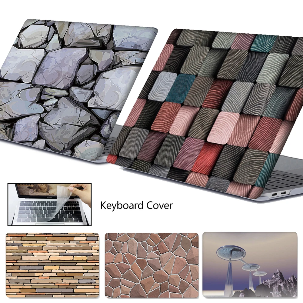 3D чехол для ноутбука MacBook Touch ID Air 13 Pro retina 11 12 15 для mac book New Pro 13 A2159 Сенсорная панель Жесткий Чехол для клавиатуры