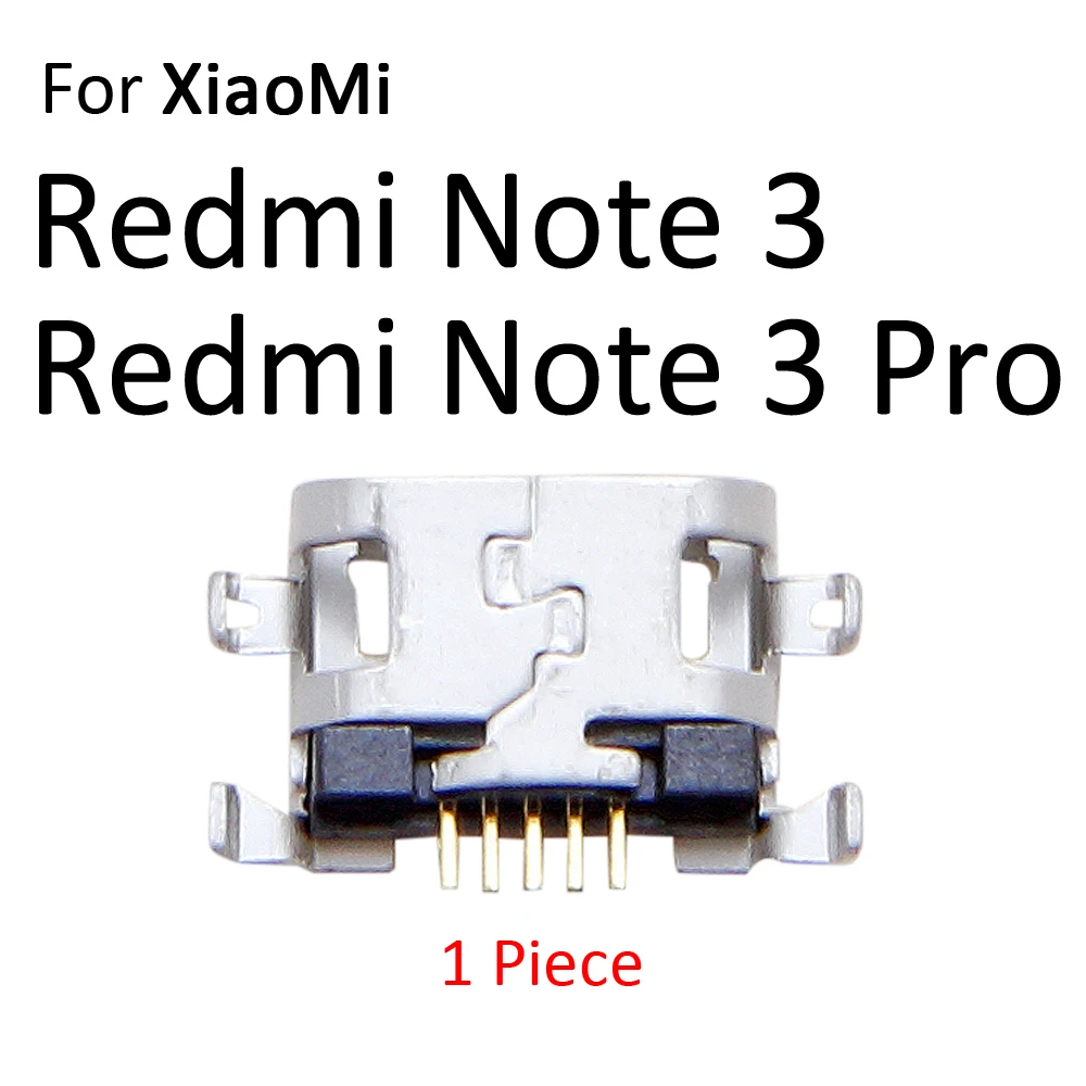 Type-C зарядный разъем док-станция Micro USB разъем порт для Xiaomi Redmi Note 4X4 Global 4A 5A Prime 3 Pro SE - Цвет: For Redmi Note 3