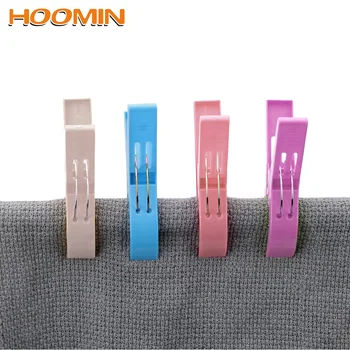 

4 Pcs Plastic Color Clothes Pegs Laundry Clothes Pins Beach Towel Clamp Large Size Clothespins Drying Racks Retaining Clip