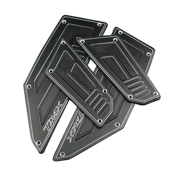 

Pedals Feet Mats for Yamaha Tmax 530 2012 2013 2014 2015 Black