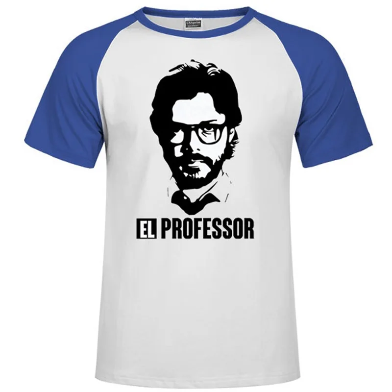 Одна деталь La Casa De Papel Мужская футболка Money Heist Tees сериал футболка женская короткий рукав House Of paper off white футболка