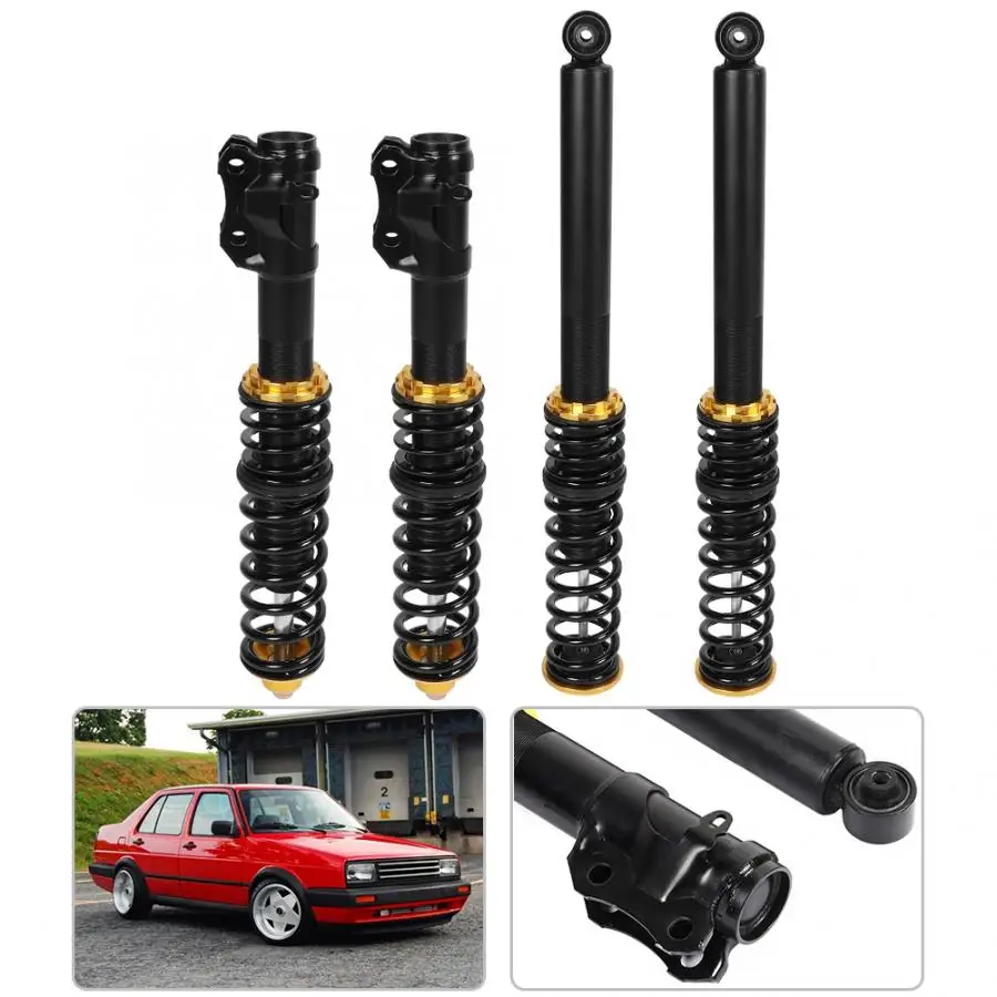Авто амортизатор стойки автомобиля coilver амортизатор набор распорок подходит для гольфа 85-98 автомобильные аксессуары
