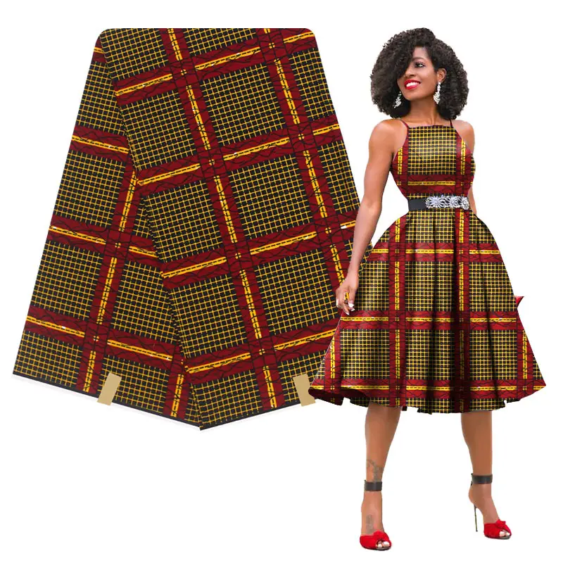 

Nigerian wax Fabrics African Cotton Print High Quality Wax fabric 2019 pagne africain Ankara wax