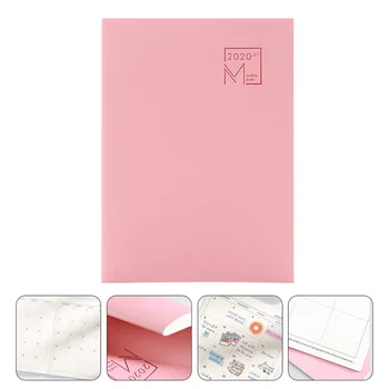 

1pc Exquisite Annual Schedule Note Book Schedule Notebook Calendar Notebook for Study Daily Schedule Planning