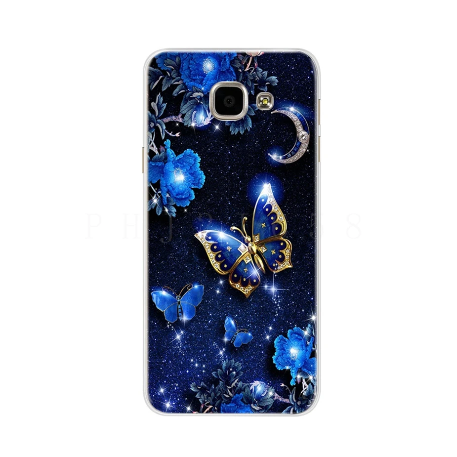Stylish Flower Soft Silicone Phone Case Cover