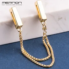 Reflexions style safety chain clip charms 925 sterling Silver golden charm beads fit bead bracelets DIY for women fine Jewelry