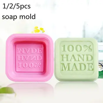 

1/2/5pcs DIY Silicone Mold Soap Mold Hand Made Round Form Mould Fondant Cake Decorating Tools Home Kitchen Supplies