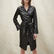 Женская куртка из искусственной кожи OMIKRON, модная, яркие цвета, черная, мотоциклетная куртка, короткая, искусственная кожа, Байкерская, мягкая, длинная, женская