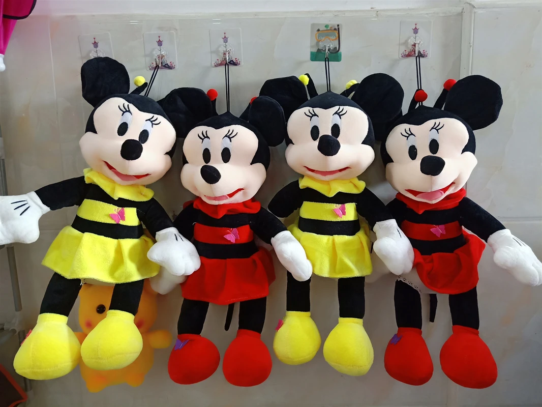 Горячая Распродажа, 52 см, высокое качество, мягкие плюшевые игрушки Микки и Минни Маус, куклы, подарки на свадьбу, день рождения для детей, малышей