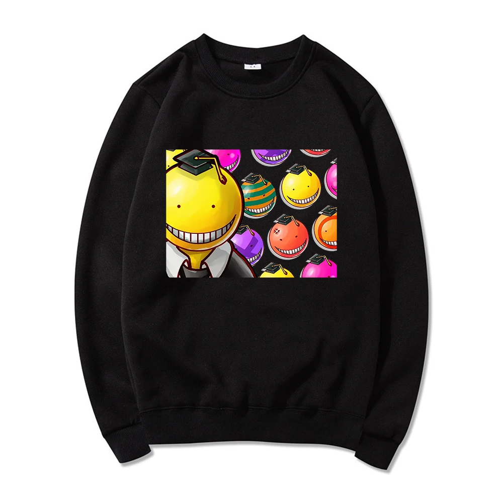 

Plus Size Women's Clothing Fashionable Sweatshirt Assassination Classroom Anime Y2k Long Sleeve The Comfy Harajuku Aesthetic