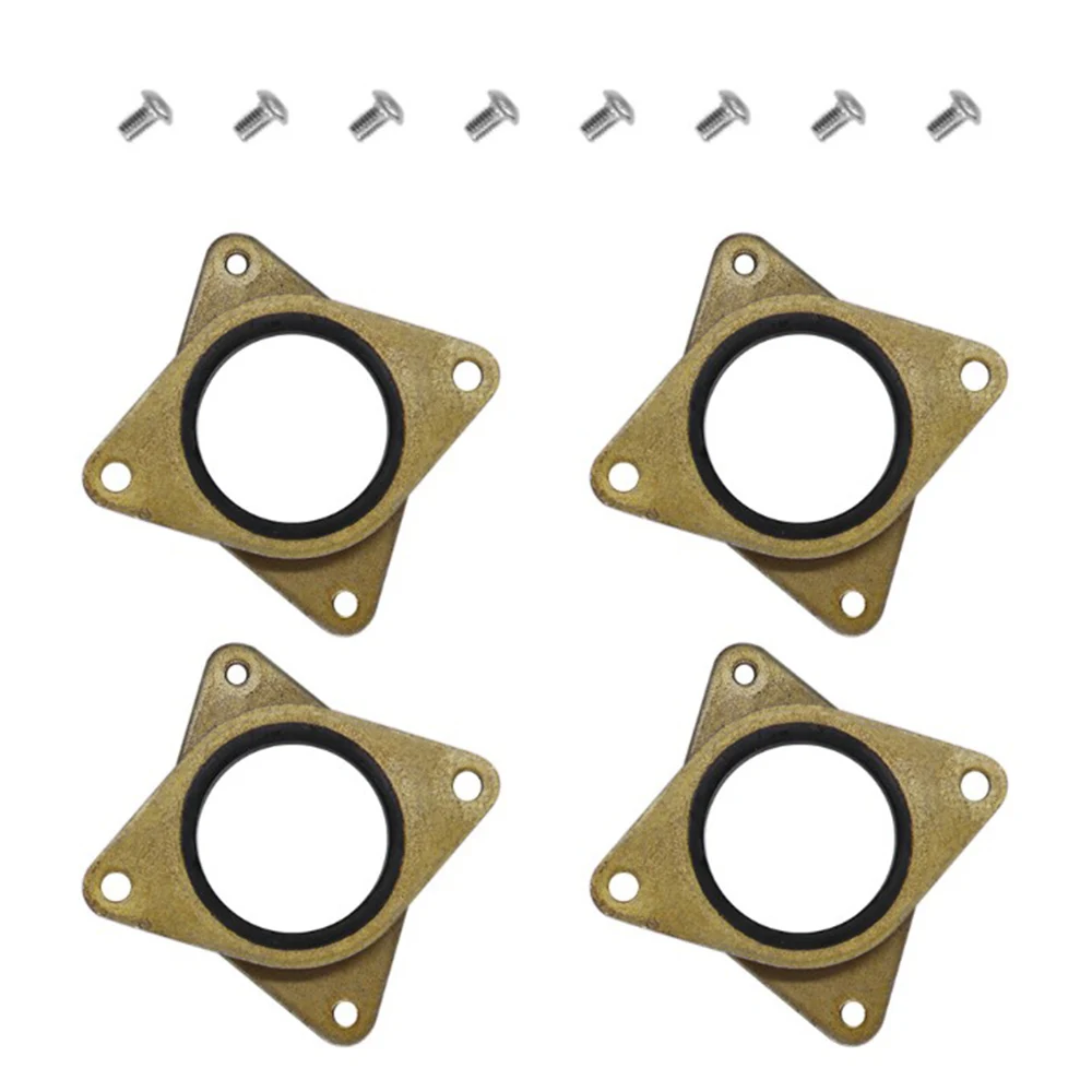 

4PCS NEMA 17 Stepper Steel and Rubber Vibration Dampers for 3D Printer Creality CR-10, CR-10S, Ender 3
