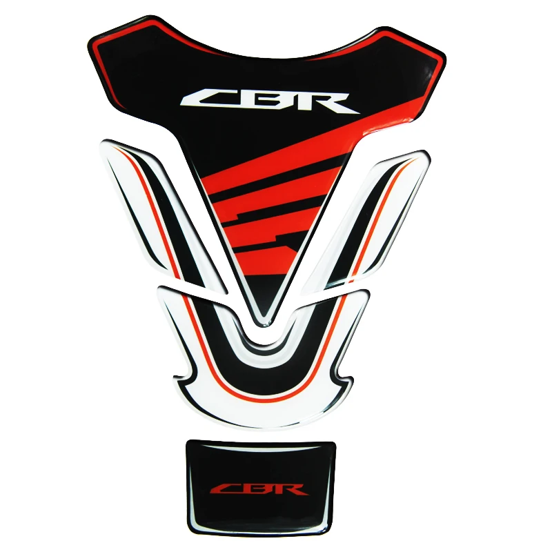 3D защитная накладка на бак мотоцикла Наклейка Стикеры чехол для CBR600 CBR600RR CBR900RR CBR1000RR CBR Стикеры s - Цвет: B