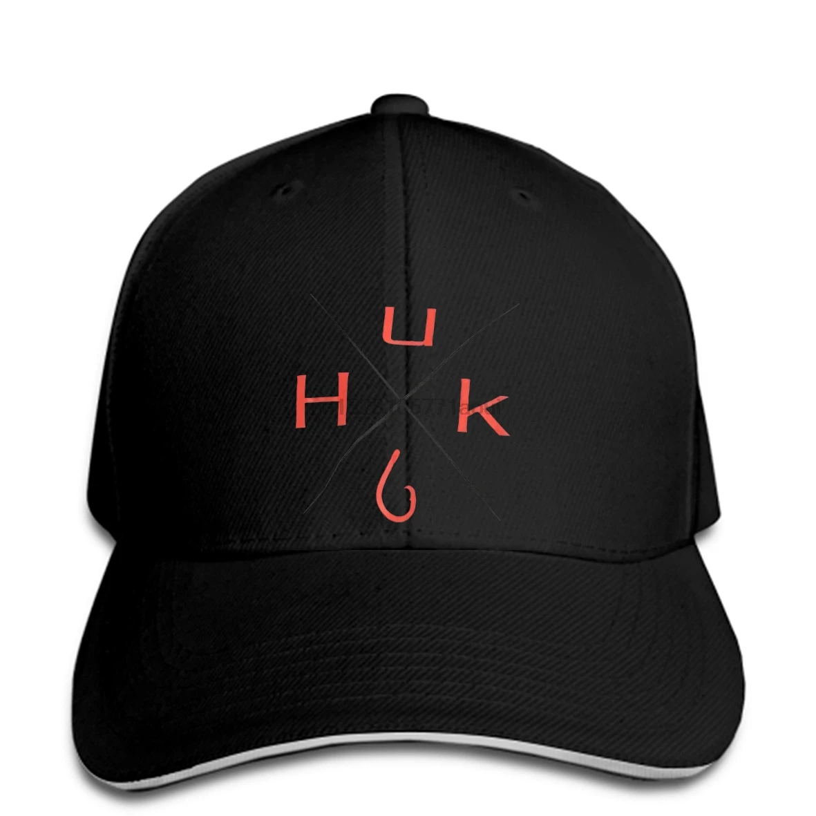 Бейсбольная кепка HUK Logo Xmark Fishing дышащая рыбий крючок S с принтом шляпа на выбор-Новинка