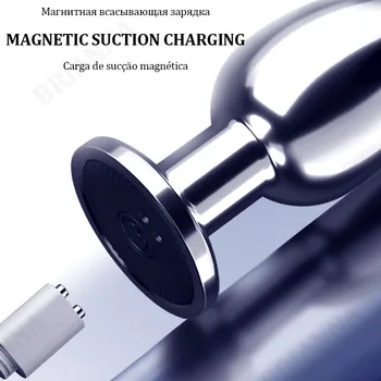 anal plug 10 frequency remote control metal vibrators butt plug Anal stimulator prostate massager adult sex toys for women 3