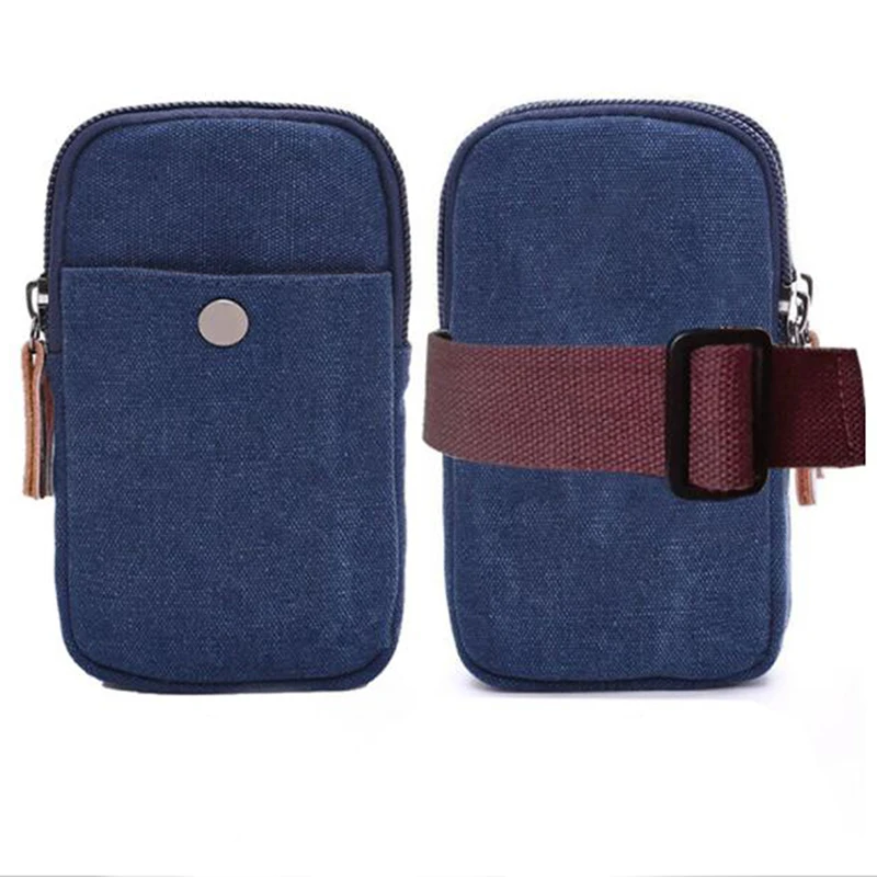 

Waist Bags Men Men Waist Pack For Cell Phone Bag Travel Pouch Smal Card Holders Bolsas For Male Small Military Bag