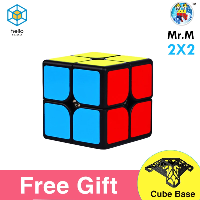 Shengshou Sengso Mr.M 2x2x2 3x3x3 4x4x4 5x5x5 Магнитный магический куб игрушка скоростная