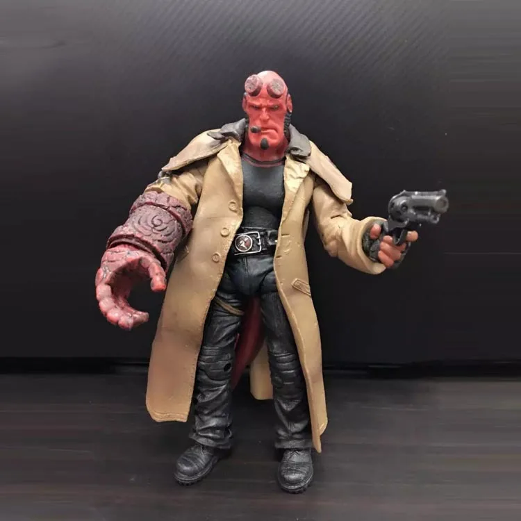 6-дюймовый Hellboy HELLBOY мобильный фигурка 2 s B-Гараж Комплект Модель качественный вариант украшения