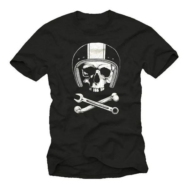 

Мужская черная футболка Motorrad Herren