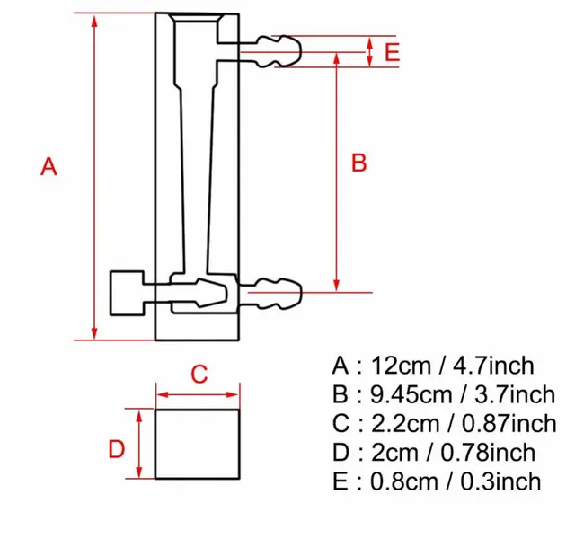 Misuratore Di Portata Gas 1-10LPM - Per Ossigeno, Aria E Gas Vari - Foto 14