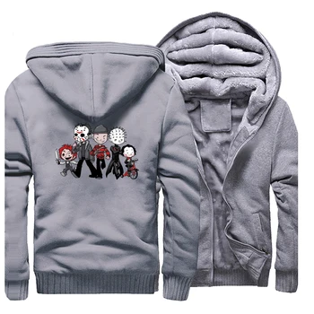 

Jason Clown Saw Halloween Printing Men Hoodies New Popular Mens Brand Costume 2019 Winter Thick Streetwear Clothing Hipster Tops