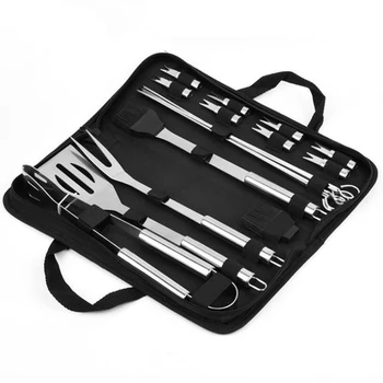 

HOT SALE 20 Pcs Barbecue Tool, Stainless Steel BBQ Tools Sets Cooking Utensil Set BBQ Grill Tools Kit Barbecue Accessories