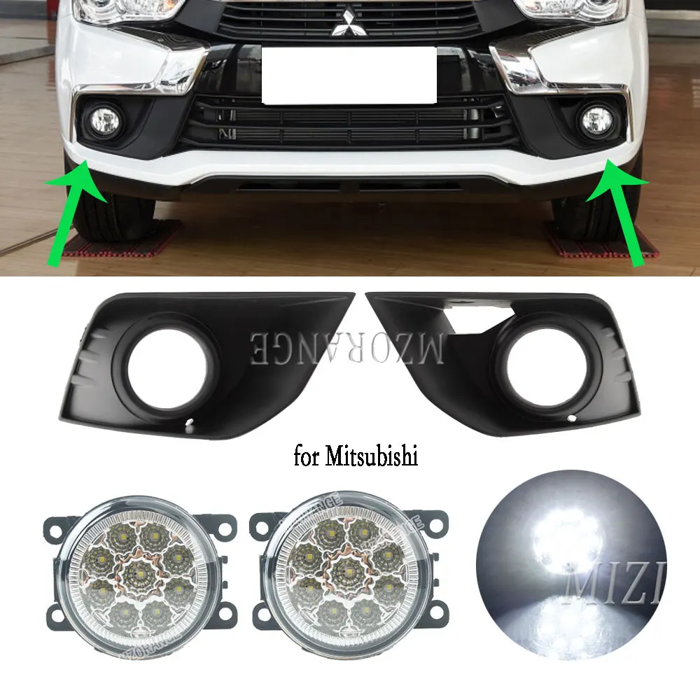 Противотуманные фары s для Mitsubishi ASX RVR Outlander Sport 2016-2018 противотуманные решетка