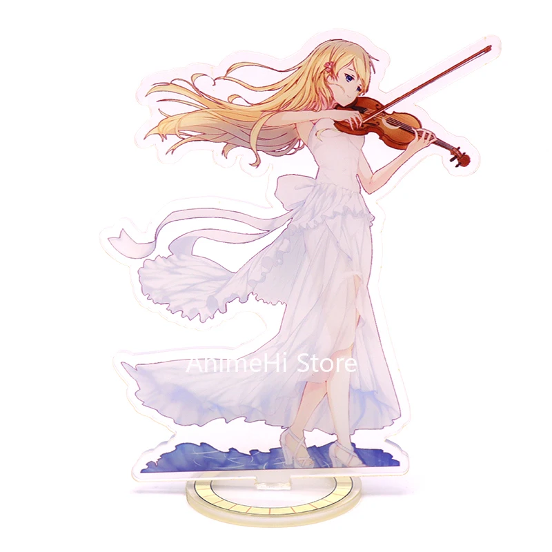 Экшн-фигурки Your Lie в апреле косплей аниме игрушки Miyazono Kaori акриловые фигурки