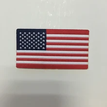 Американские нашивки от производителя значки США железные на подложке 1,65*2,47 дюйма