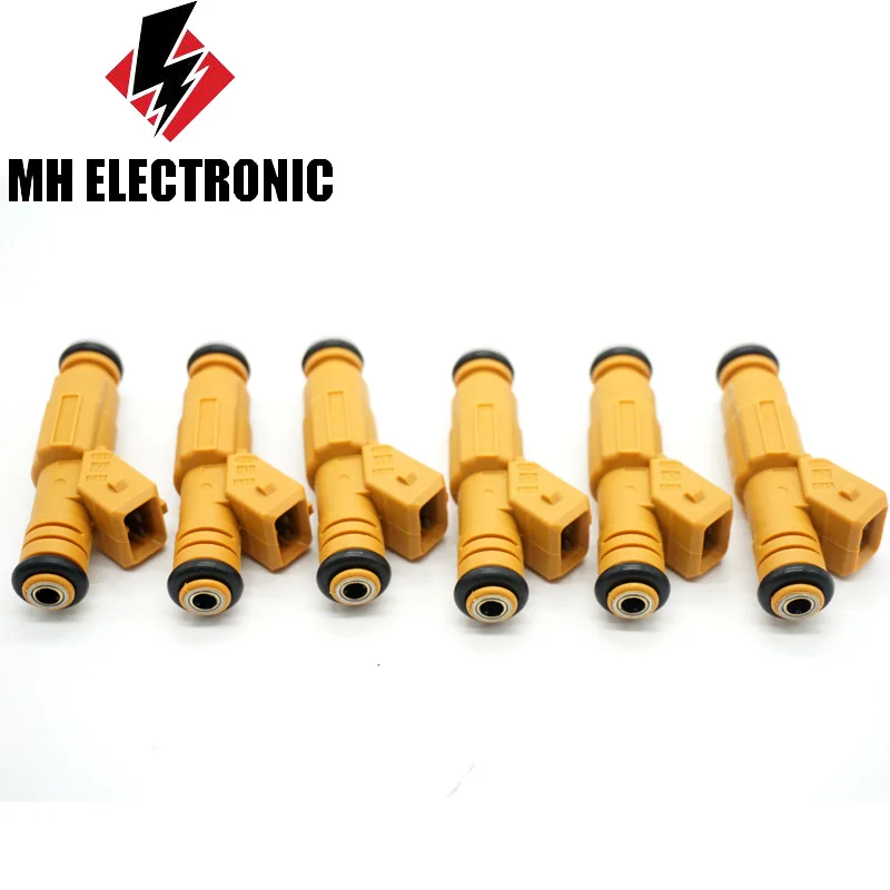 MH Electronic 0280155710 6 шт./лот высококачественный топливный инжектор для Jeep 87-98 4.0L