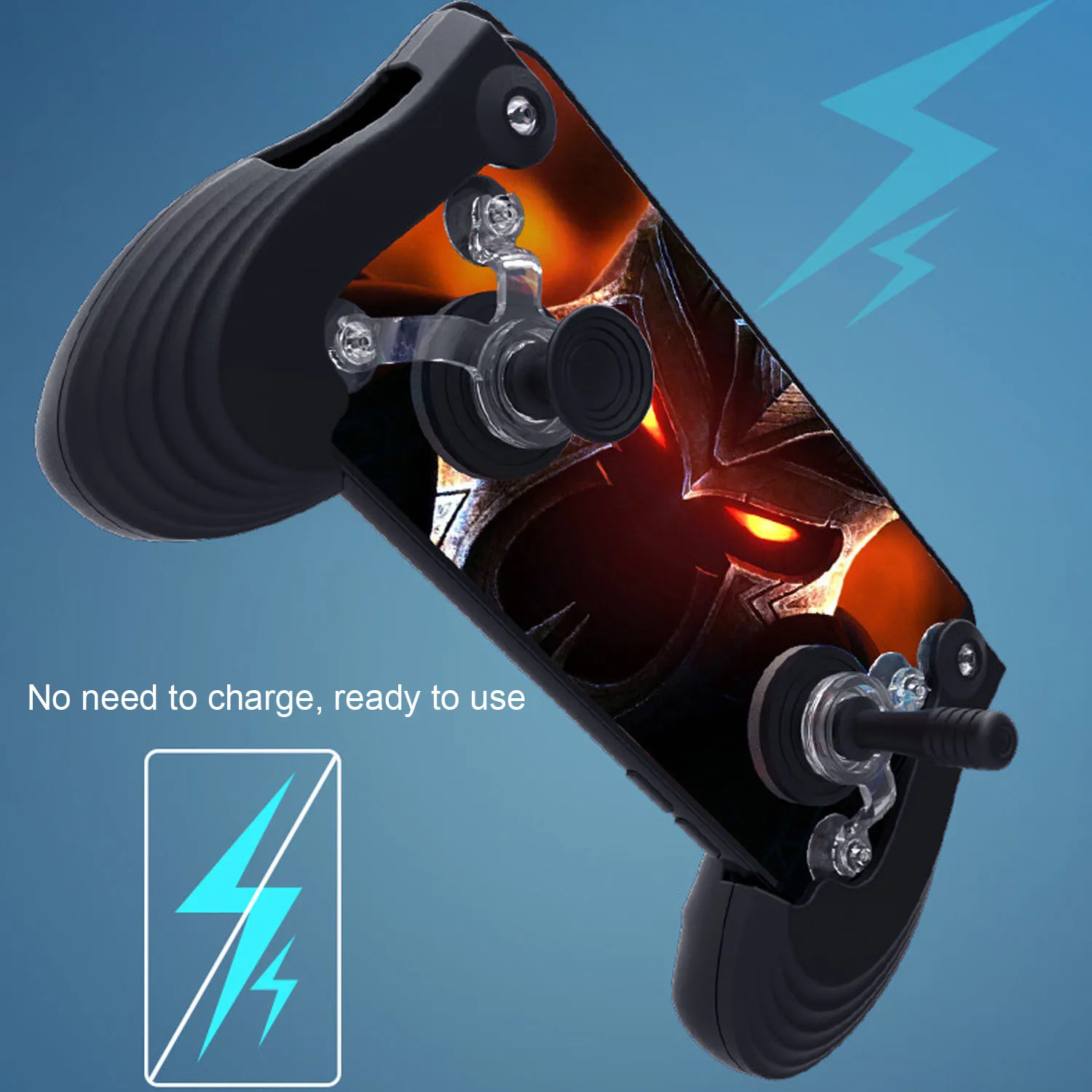 Bevigac Fashion Smartphones Tablet Touch Screen Sucker Rocker Joystick Gamepad Joypad for IOS Android Phone Game PUBG
