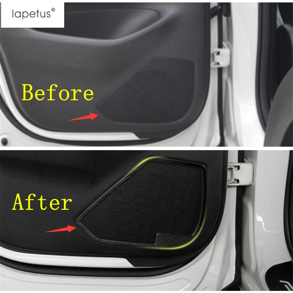 Lapetus аксессуары подходят для Mazda CX-5 CX5- Внутренняя дверь стерео громкий динамик аудио колонки литье крышка комплект отделка