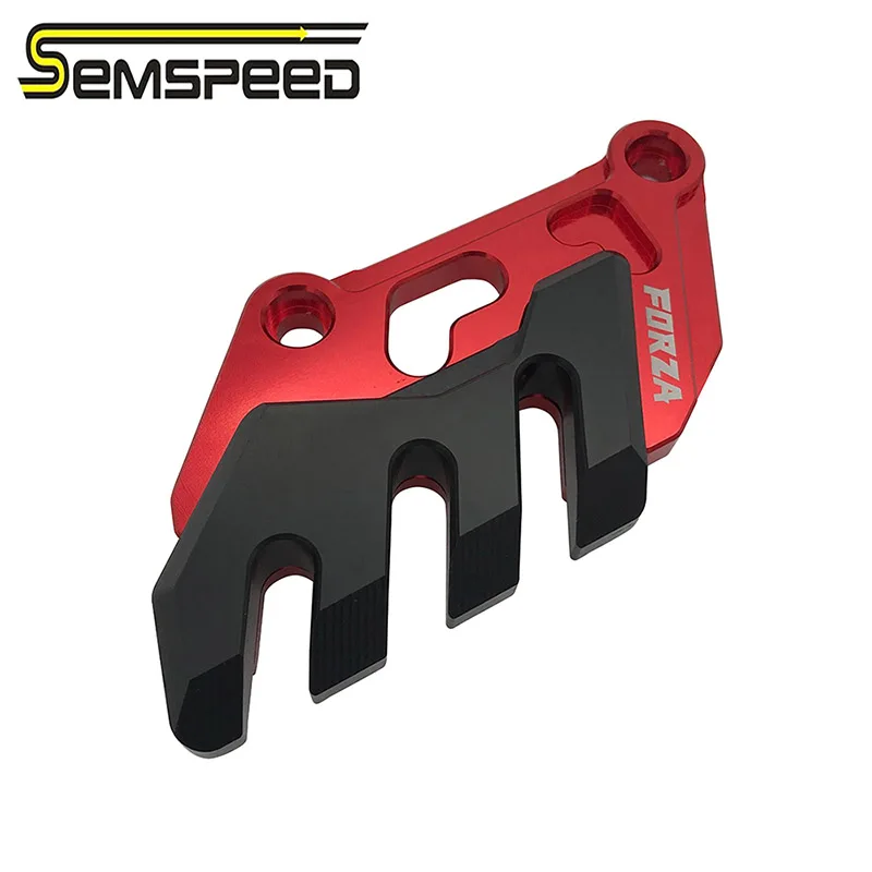 Semspeed мотоцикла с ЧПУ декоративные передние дисковые тормоза крышка насоса защита для Honda MF13 Forza 300 250 125 - Цвет: Красный