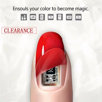

JAKCOM N2 Smart Nail Multi-function NFC Intelligent Accessories Gps Tracker Smart Wearable Accessories with Touch Light Screen
