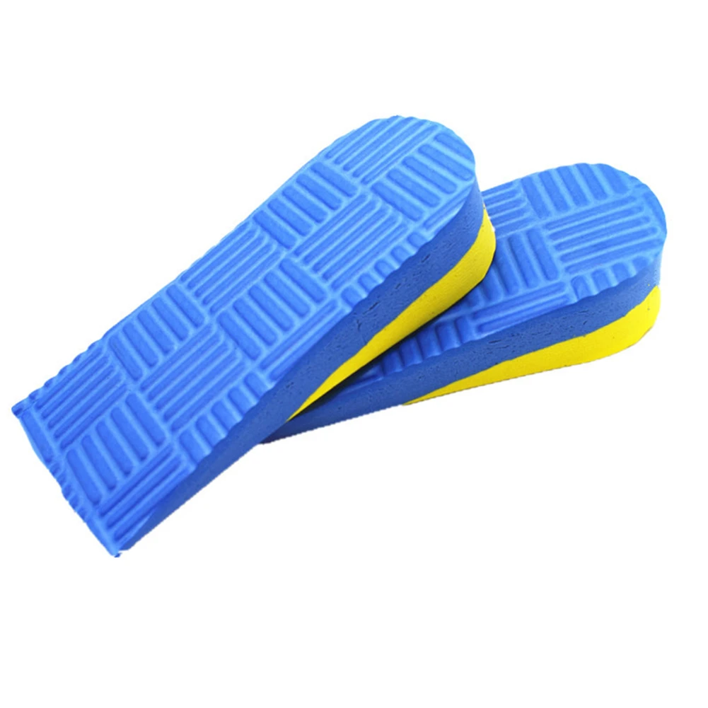 Massage Increased Insole Unisex Invisible Heightening Insoles Coded Heel Pads Heel Increase Half Shoes Pads New Solid Deodorant