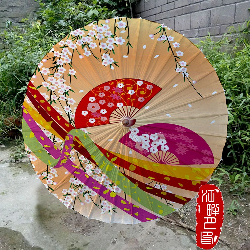 

Women Umbrella Waterproof Dance Sunscreen Chinese Hanging Roof Decor Ombrello Parapluie Femme Regenschirm Japan Style Umbrella