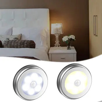 

Led Wireless Motion Sensor Night Light Battery-Powered With Sticker Automatic Sensing Technology Led Body Sensor Light