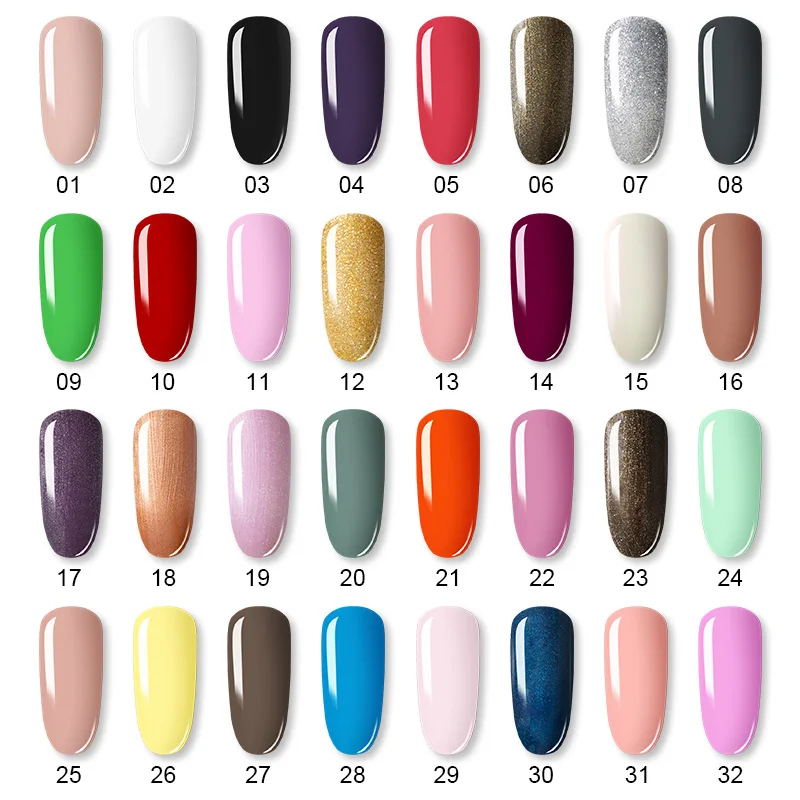 ROSALIND Gel Varnish Set For Manicure Hybrid Nail Art Top Coat Primer|nail gel polish|gel polishcolor nail |