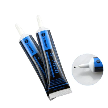 

S-7800 30ml Black Soft Glue LCD Screen Sticky Adhesive Framed Crack Seal Glue For iPhone Phone Repair Bonding Adhesive