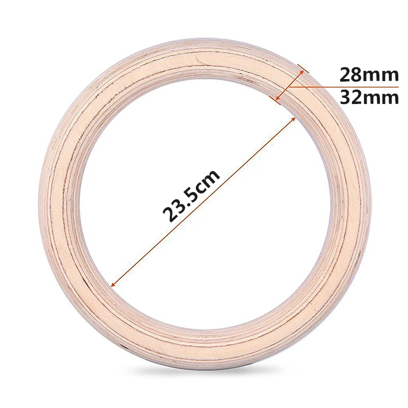 Вертикальный 28/32 мм профессиональная древесина гимнастические кольца для тренажерного зала кольца с регулируемой длиной пряжки ремешки тренировки домашний тренажерный зал крест Фитнес