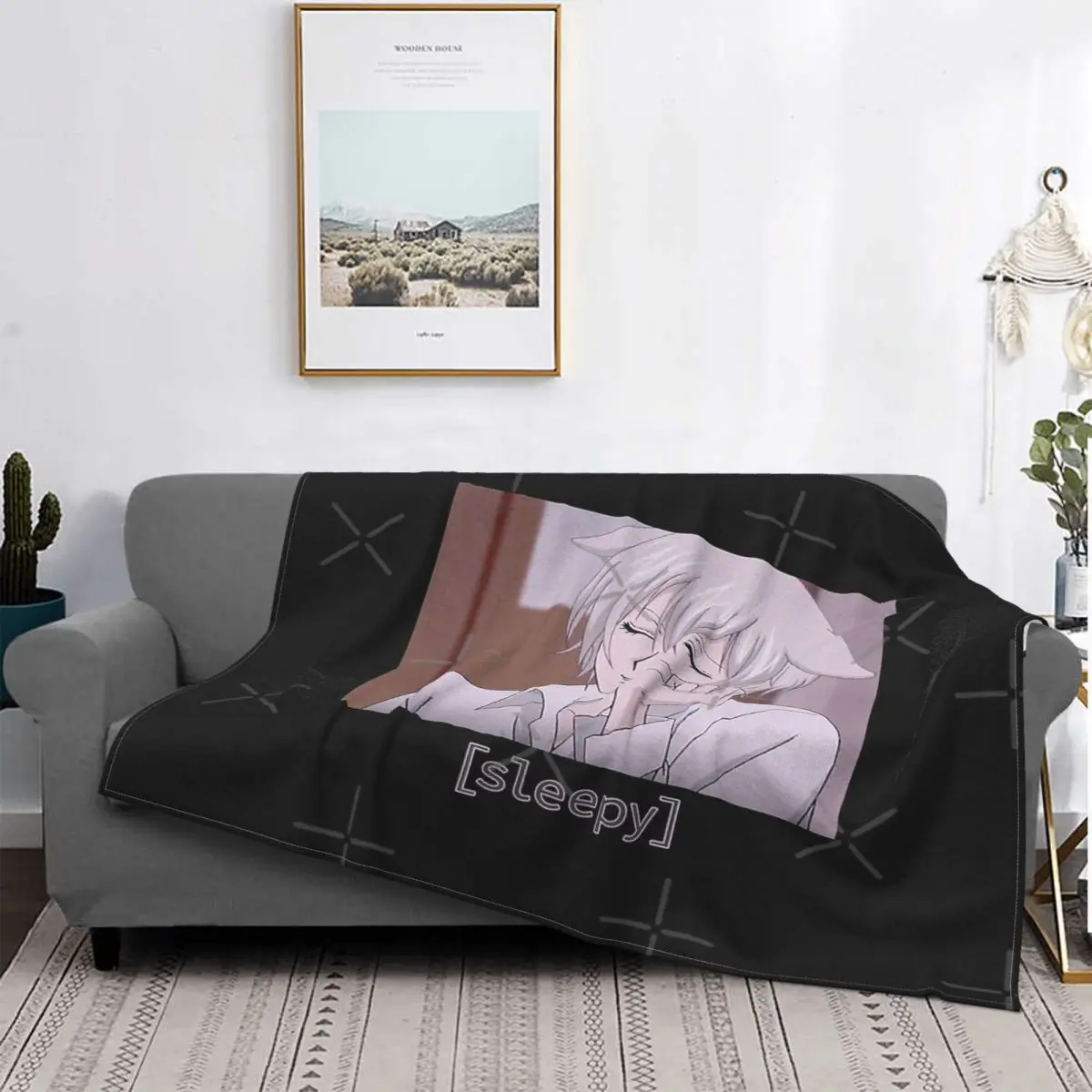 Tomoe Kamisama Hajimemashita Blanket Bedspread Plaid Anime Winter Blankets Jackets | Дом и сад