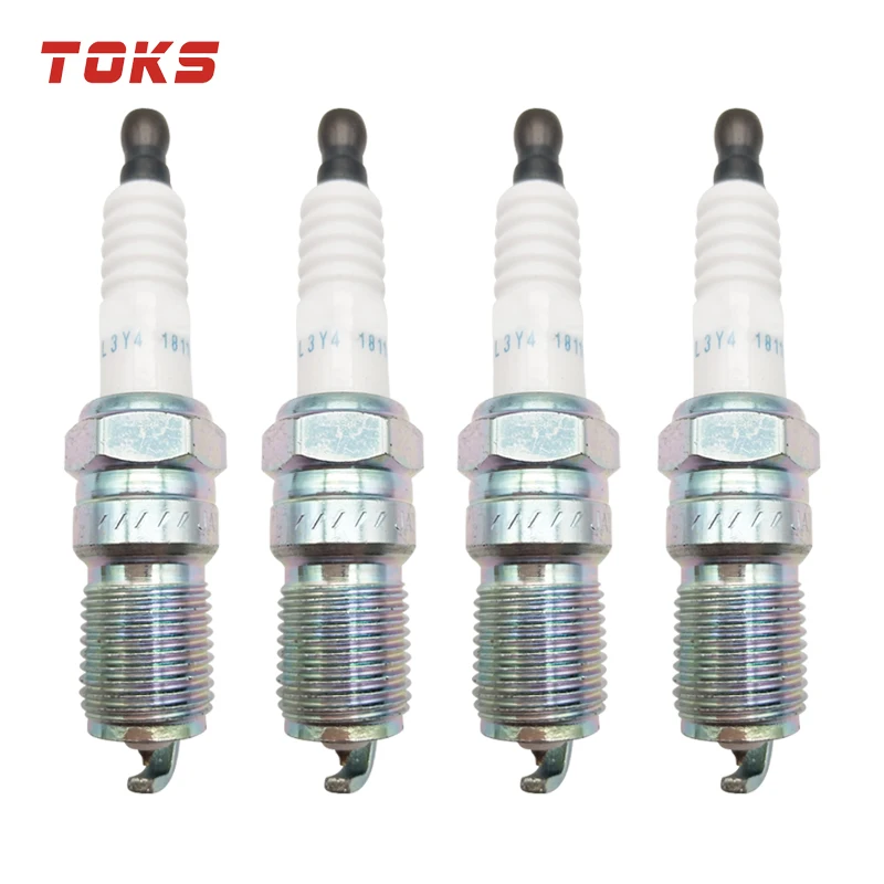 TOKS 4 шт./лот Иридиевые свечи зажигания L3Y4-18-110 ITR6F-13 для MAZDA 3 6 FIESTA FOCUS MONDEO VOLVO S40 V40 C30