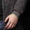 Vintage Natural Stone Bracelet Men Chakras Beads Adjustable Bracelets Wealthy Love Gift For Women Handmade Yoga Pulsera Jewelry