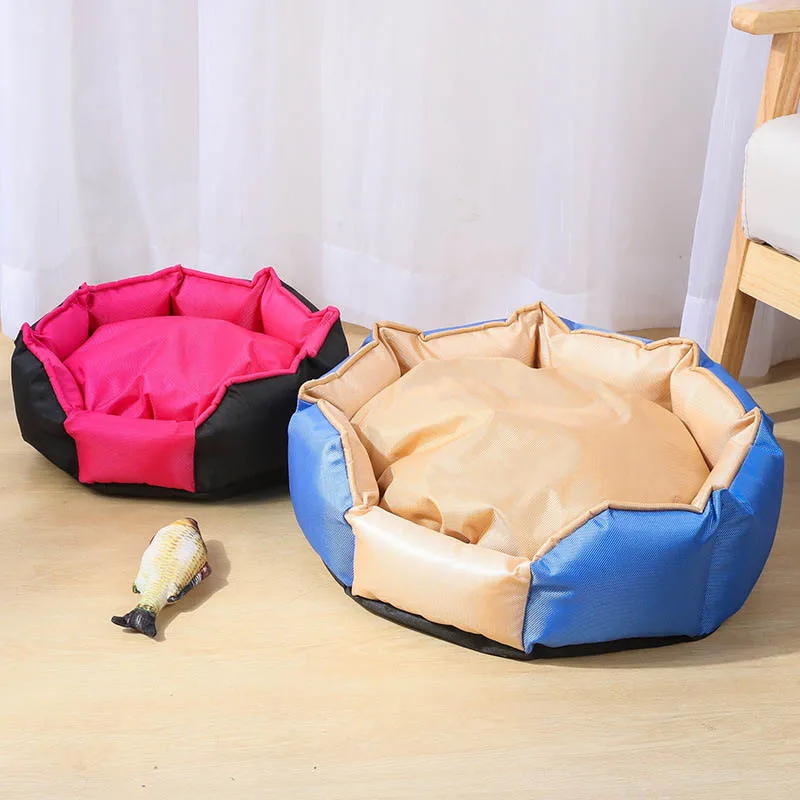 Four Season Waterproof Dog Bed Soft Comfortable Pet House Washable Cat Dog Sofa for Large Medium Small Dogs