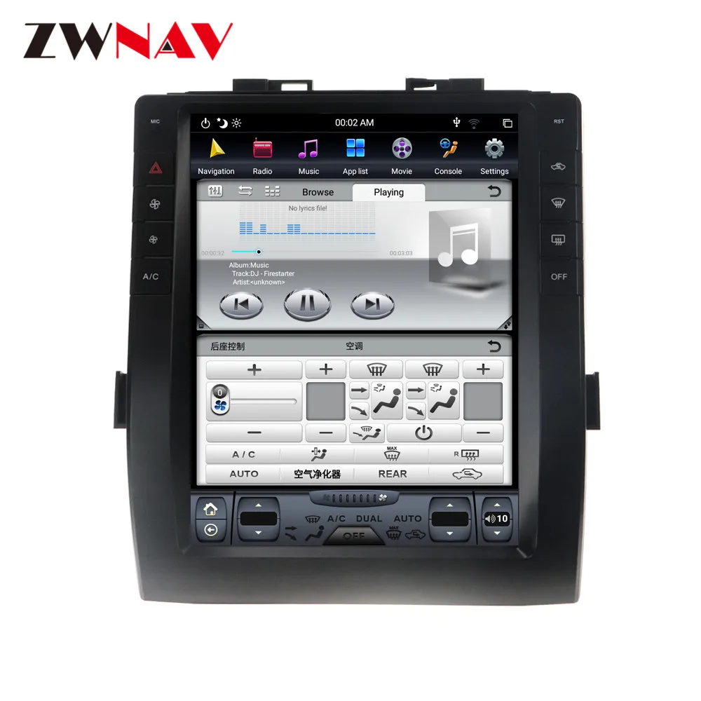 Excellent Android 9.0 Car GPS Navigation For Toyota Alphard 2015-19 head unit multimedia autoradio tape recorder no DVD player Tesla style 3