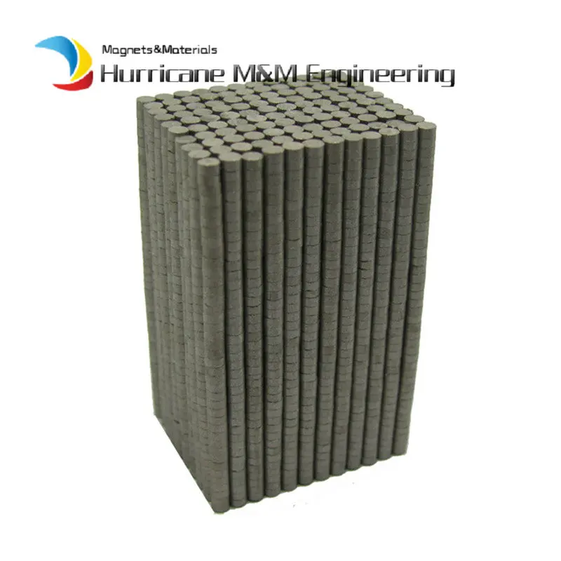 SmCo магнитные диски Dia. 2x1 мм 2x1,5 мм класс YXG28H 350 градусов Цельсия высокотемпературные постоянные магниты 200 шт