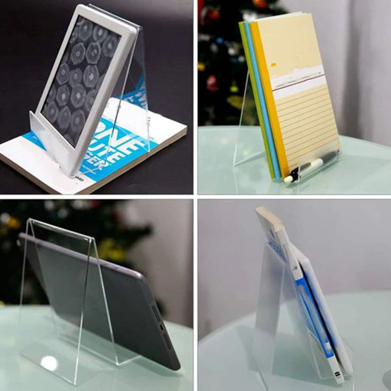 3 Pcs Acrylic Book Stand,Clear Acrylic Display Stand, Clear Holder for  Displaying Pictures,Jewelry,Watch Display Stand - AliExpress Jewelry   Accessories