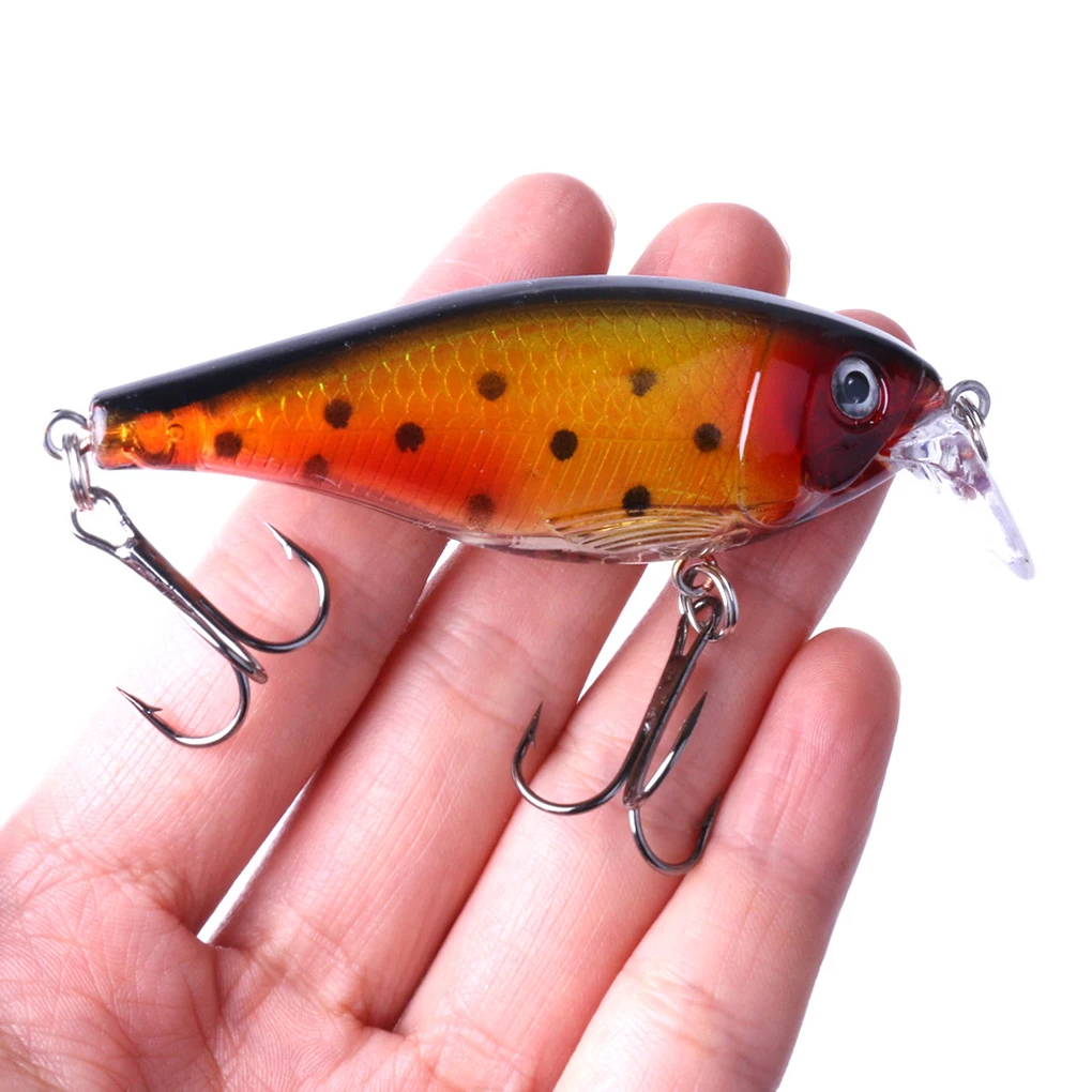 7 шт. имитация рок рыбалка искусственная приманка Crankbait рыболовные крючки пластиковые приманки Красочные Воблер рыболовный комплект оснастки