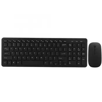 

Wireless Mouse Keyboard Set Office Gaming Mouse Keyboard Combos for Notebook Laptop with USB Receiver