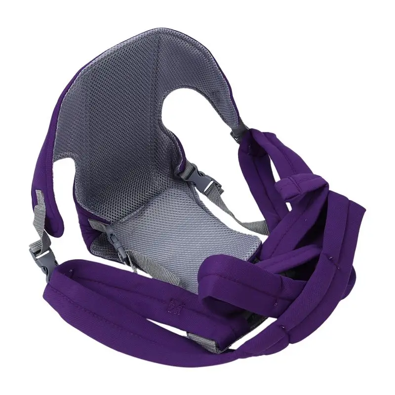Purple Комфортные Детские переноски, слинг для младенцев, хороший чехол-колыбель для новорожденных, слинг-переноска с кольцом, растягивающийся(темно-синий - Цвет: Purple